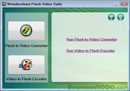 Wondershare Flash Video Suite screenshot